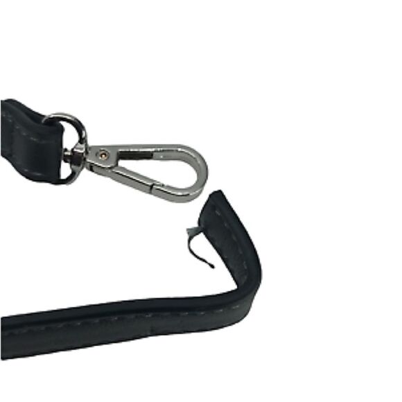 NWT INC International Concepts Olivya Mini Hobo Nylon Charcoal - Picture 3 of 6